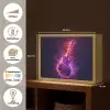 Gitaar - Muziek - Rook - Paars Light Box met batterij (Wandlamp kind) middel -USP_websiteoverzichtNL