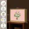 Bloemen - Lint - Kaartje Light Box met batterij (Wandlamp) middel -USP_websiteoverzichtNL