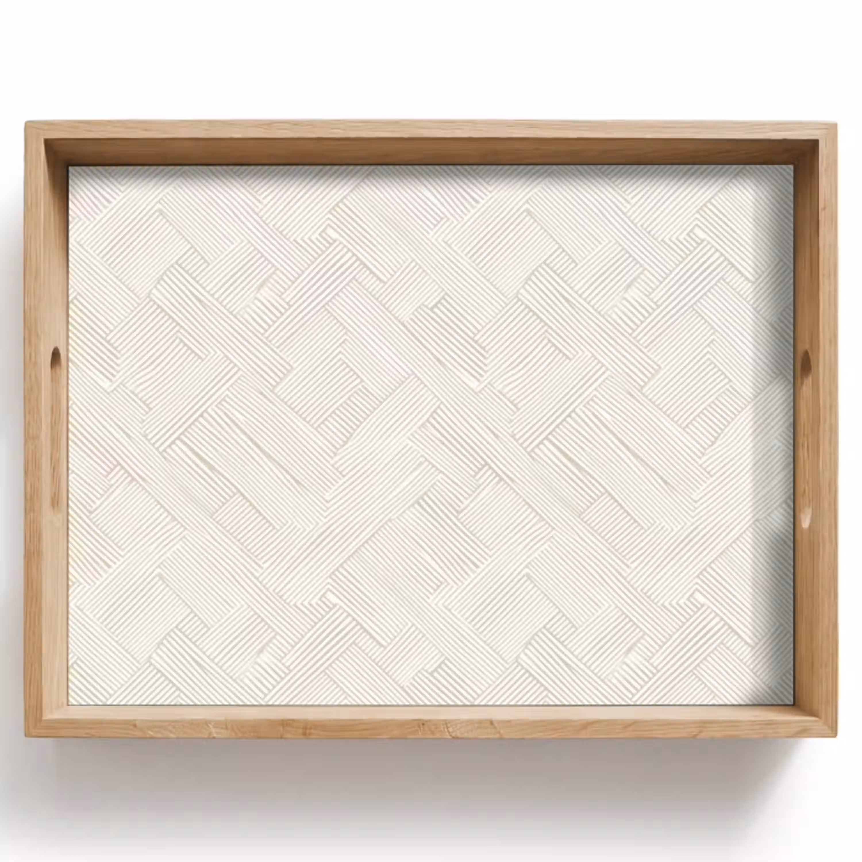 Textuur - Abstract - Beige Dienblad Rechthoek middel 911 -z3d_shopping