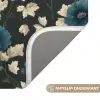 Botanisch - Bloemen - Blauw Badmat klein 997 -USP_AntislipNL