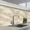 Lichtbeige - Onyx - Subtiel keuken achterwand 2 middel 871 -3d_schuin