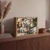 Kerst - Kerstboom - Winter - Binnen - Sneeuw Light Box met batterij (Wandlamp) middel -sfeer2