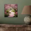 Kersenbloesem - Natuur - Sakura - Pad - Japanse tuin aluminium wit klein -sfeer2