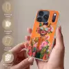 Vlinders - Vrouw - Zonnebril - Kleurrijk Telefoonhoesje iPhone 17 Pro klein -sfeer3_DE