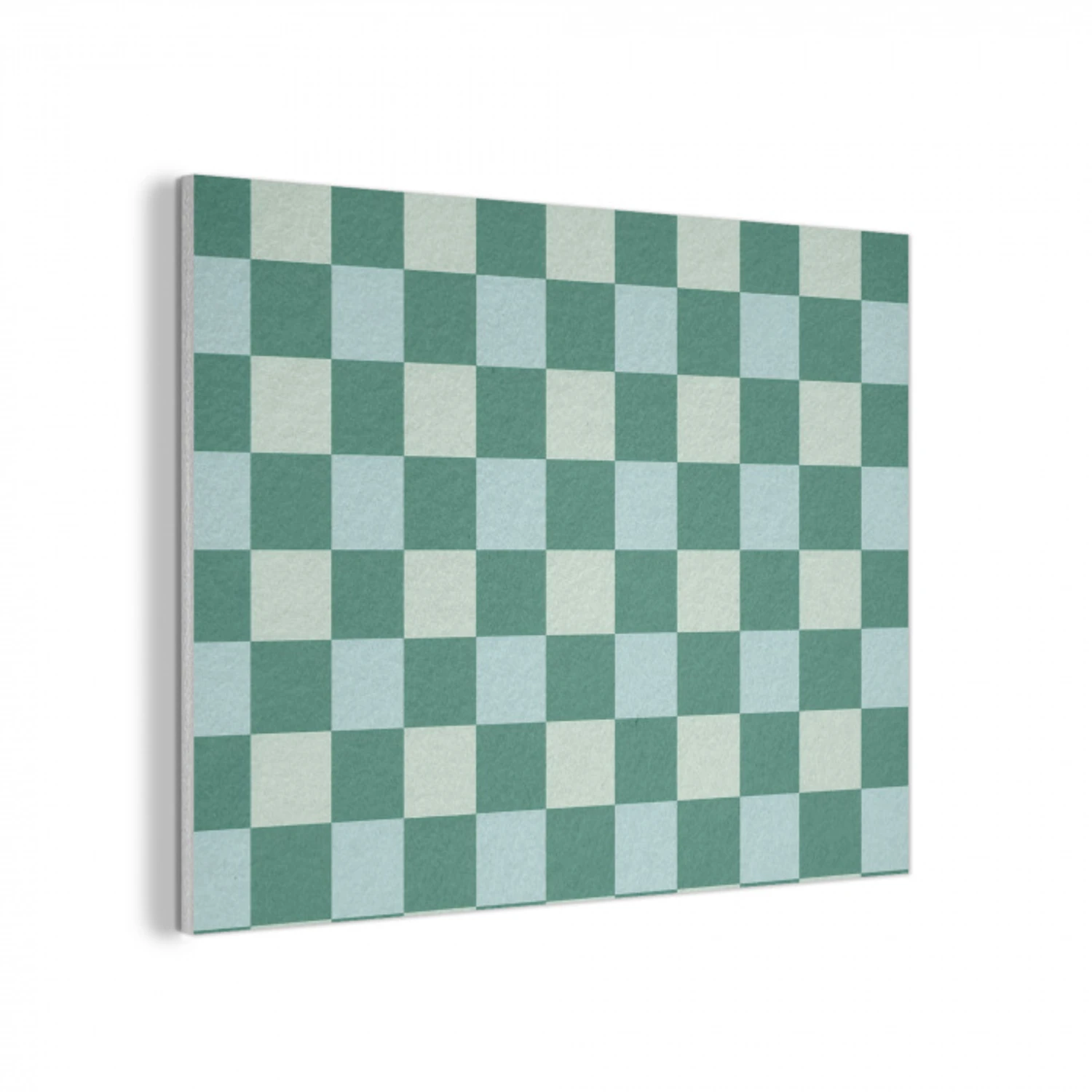 Schaak - Klassiek - Groen PET vilt klein 837 -3d