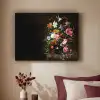 Oude meesters - Kunst - Vaas met bloemen - Jan Davidsz de Heem Textielframe zwart klein -sfeer1