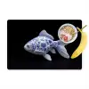 Porselein - Goudvis - Delfts - Blauw Placemat vinyl groot -zzzproduct_Kitchenyeah-website