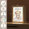Luipaard - Dier - Kinderen Light Box met kabel (Kinderlampje) klein -USP_NL