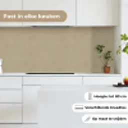 Zandkleur - Korrelige structuur - Beton keuken achterwand 2 middel 871 -sfeer4_NL