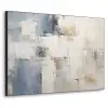 Aquarel - Abstract - Kunst Textielframe zwart klein -3d