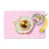 Ei - Disco - Ontbijt - Glitter Placemat vinyl groot -zzzproduct_Kitchenyeah-website