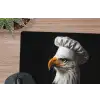 Arend -Amerika - Koksmuts - Vogel - Stoer muismat rubber klein -closeup