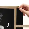 Vrouw - Wijn - Jurk Light Box met batterij (Wandlamp) middel -USP_websiteprintNL