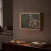 Hond - Sigaar - Hoed - Pak Light Box met batterij (Wandlamp) middel -sfeer1