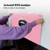 Mond - BLAH BLAH - Roze Inductie beschemer met haakjes klein -ky-ophangen-nl