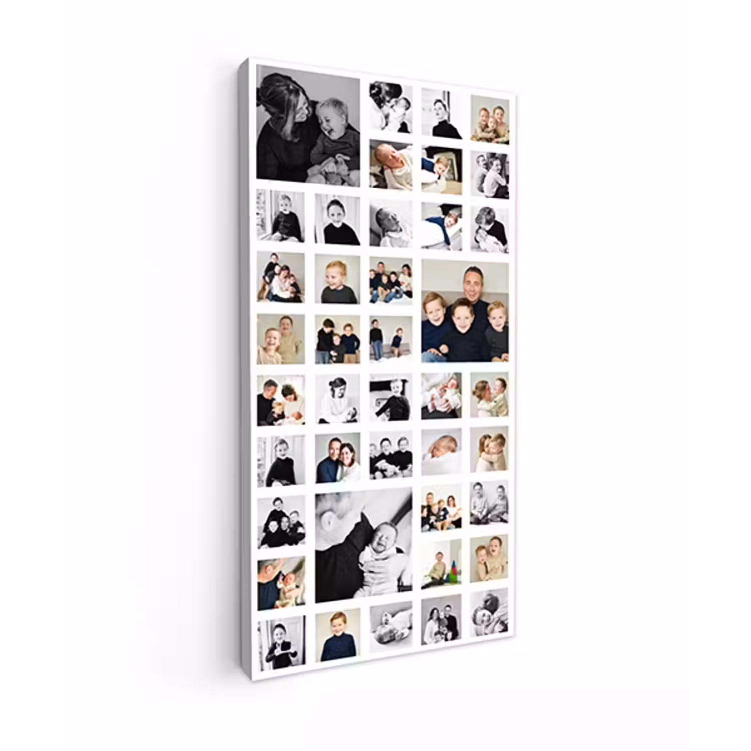 Canvas collage - Staand - 41 foto's
