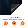 Walvis - Water - Zonnestralen - Blauw Inductie beschermer vinyl 3mm klein -zzzzzzz-td-onderkant