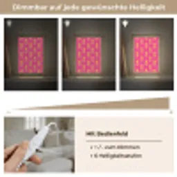 Ananas - Trendy - Roze Light Box met kabel (Tafellamp) klein 925 -USP_dimbaarDE