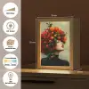 Vrouw - Appels - Rood - Bladeren Light Box met kabel (Tafellamp) klein -USP_websiteoverzichtDE