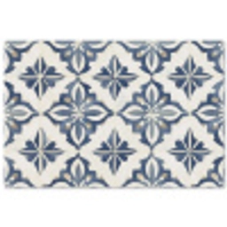 Tegels - Spaans - Patronen - Keramiek tuinposter los doek groot -3d