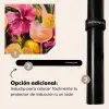 Drink - Bloemen - Yellow Inductie beschermer vinyl 3mm middel -zzzzzzz-induclip_ES