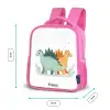 Stegosaurusduo onder sterrenregen Kinderrugzak - Roze middel -productfoto_formaten