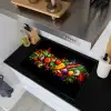 Groente - Eten - Kruiden - Graffiti - Koken Inductie beschemer met haakjes klein -sfeer1