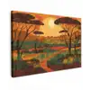 Landschap - Afrikaans - Zon canvas 2cm klein -z3d