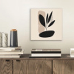 Plant - Beige - Japandi aluminium wit klein -sfeer1