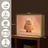 Monster - Knuffel - Oranje Light Box met batterij (Wandlamp kind) middel -USP_websiteoverzichtNL