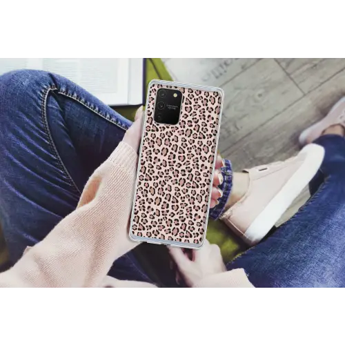 Vlekken - Beige - Luipaard Telefoonhoesje Samsung Galaxy S10 Lite klein 364 -handS10Lite