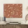 Terrazzo - Patroon - Klei PET vilt klein 837 -sfeer1