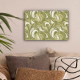 Abstract - Textuur - Groen canvas 2cm klein 34 -sfeer1