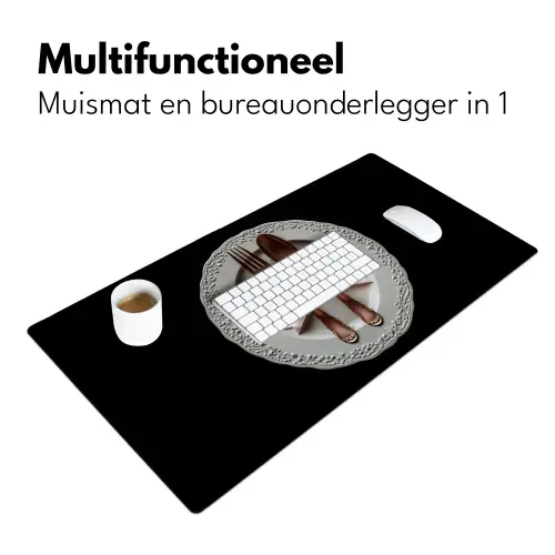 Rose - Strik - Bestek Muismat XXL klein -sfeer4