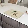 Tak - Groene Bladeren - Vruchten Inductie beschermer vinyl 3mm klein -sfeer8