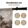 Klassiek - Landschap - Neutraal Wandkleed katoen klein -sfeer2