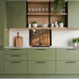 Bos - Mist - Zonlicht keuken achterwand 2 middel -sfeer3