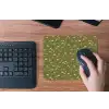 Landelijk - Bloemen -  Groen muismat rubber klein 262 -toetsenbord