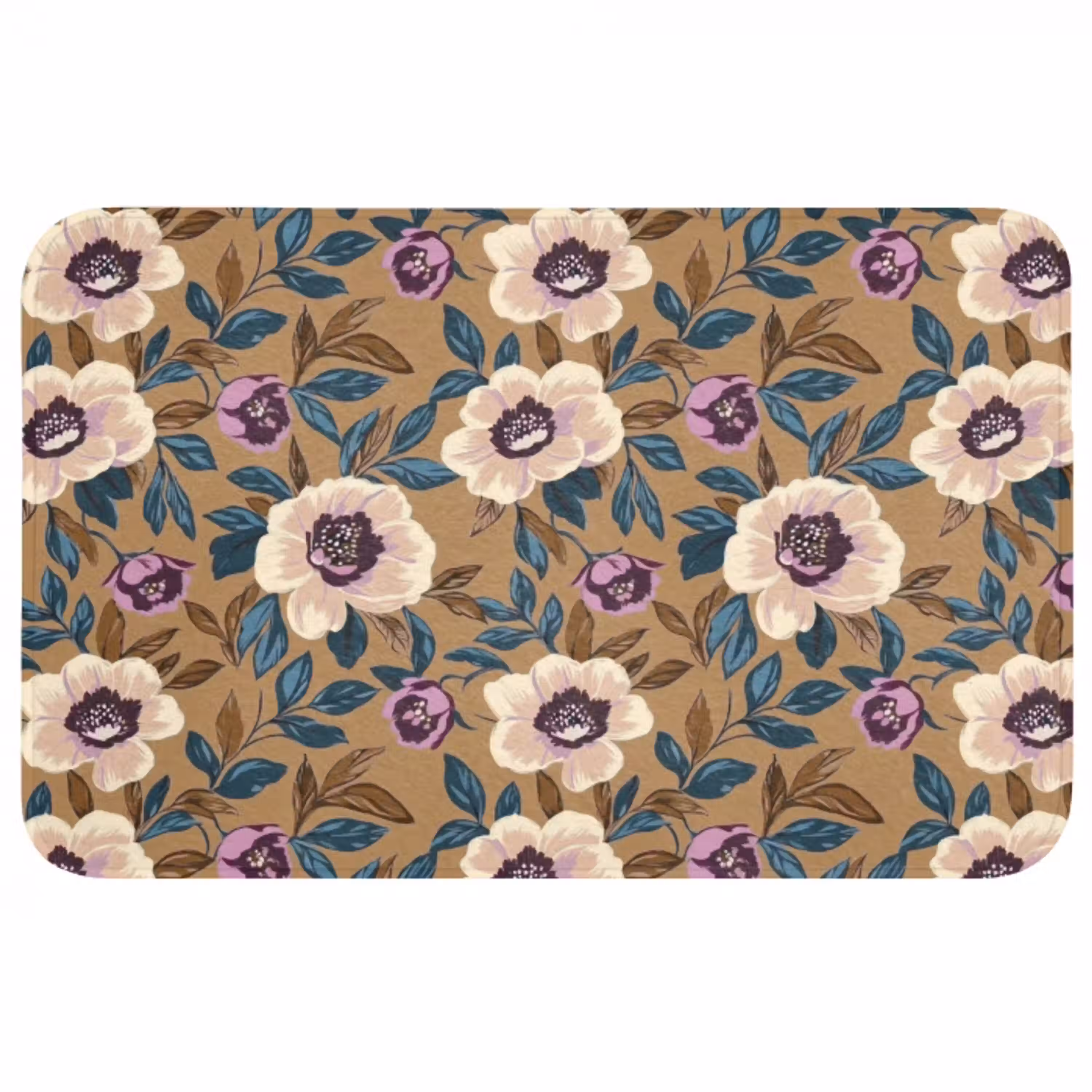 Floraal - Stilleven - Kleurrijk WCmat middel 1009 -3d