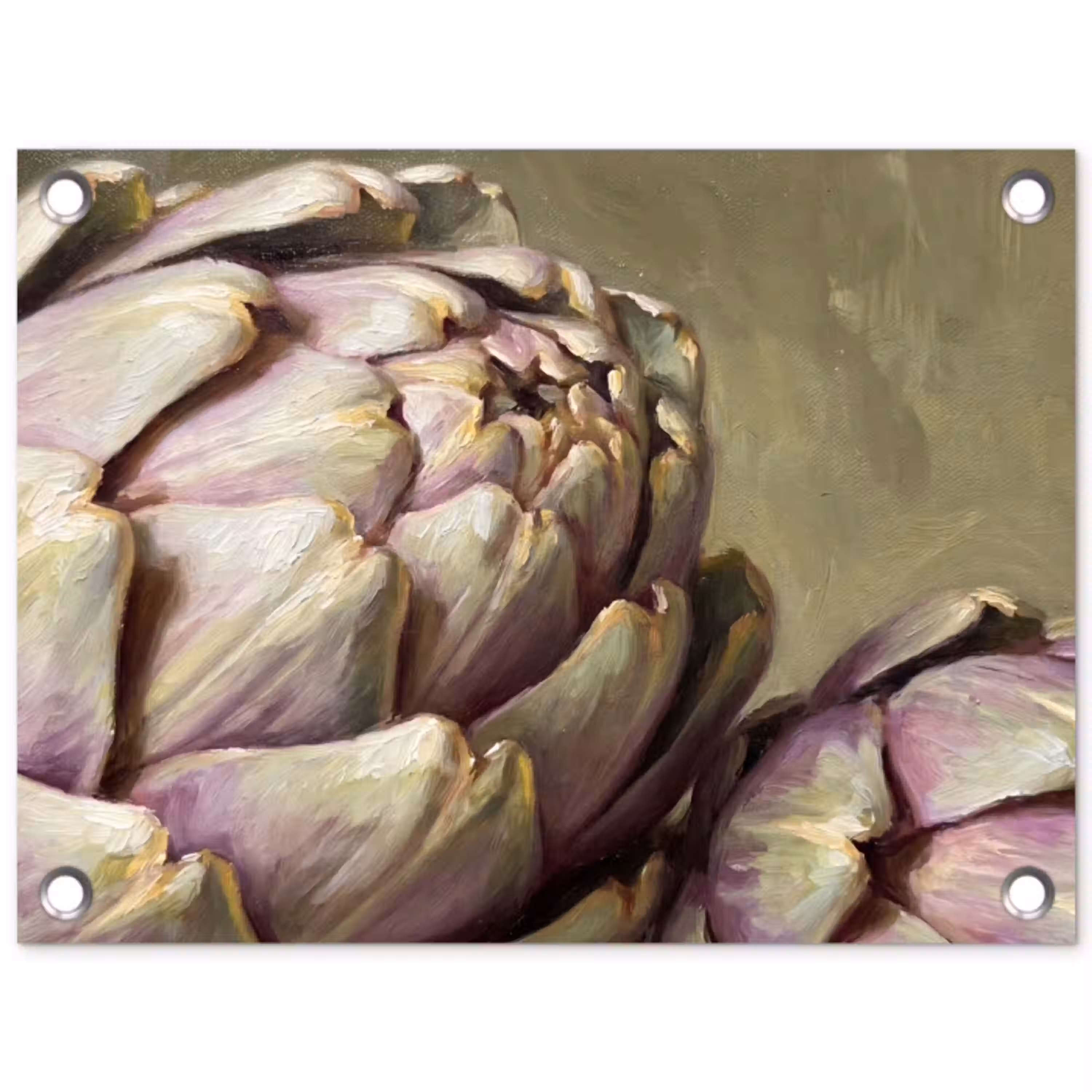 Groente - Stilleven - Schilderij tuinposter los doek klein -3d