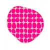 Stippen - Patroon - Roze Wandcirkel Organisch Forex 3mm klein 629 -3d