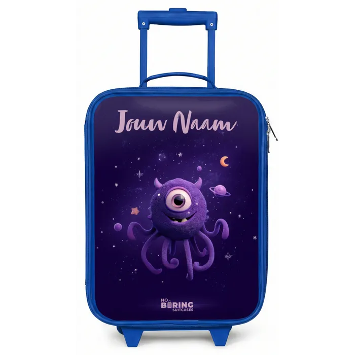 Kosmisch tentakelmonster Kinderkoffer - Blauw klein -zz3dotto