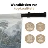 Jungle - Landschap - Blauw Wandkleed katoen klein -sfeer2
