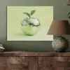 Groen - Disco - Decoratie - Appel PET vilt klein -sfeer2