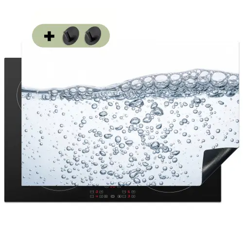 Luchtbellen - Water - Dynamisch Inductie beschemer met haakjes klein -3d