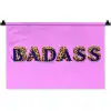 Felroze - Badass - Panterprint - Schaduw Wandkleed katoen klein -zz3d