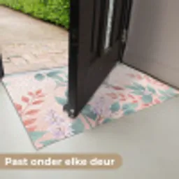 Kolibrie - Vliegen - Natuur - Illustratie - Kleurrijk Deurmat klein -USP_NL