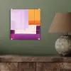 Vlakken - Abstract - Rechthoekig - Oranje plexiglas 5mm klein -sfeer3