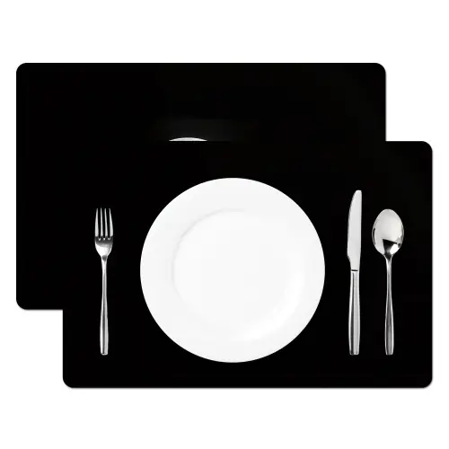 Maan - Hemel - Zwart - Schaduw Placemat vinyl groot -zzsfeer2_Kitchenyeah-website