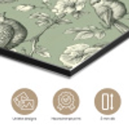 Klassiek - Botanisch - Groen aluminium wit klein 46 -closeup_NL